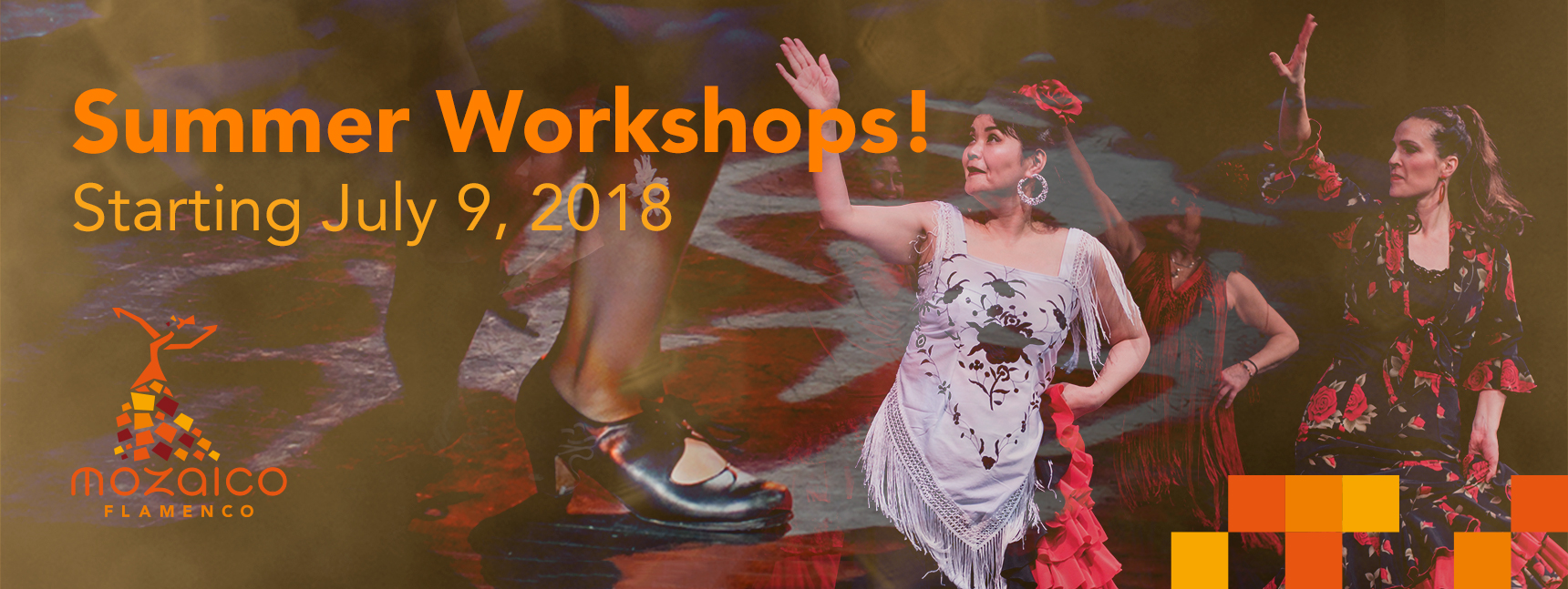 Mozaico Flamenco Summer 2018 Workshops