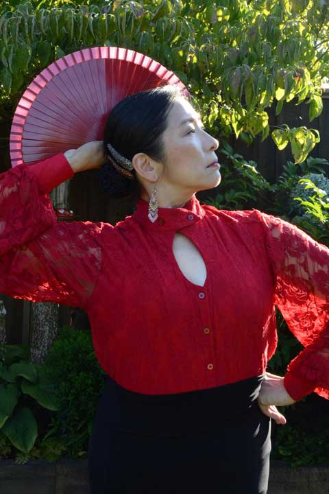 Pam-Wong-Flamenco-Dancer-Mozaico-Flamenco-Cuadro